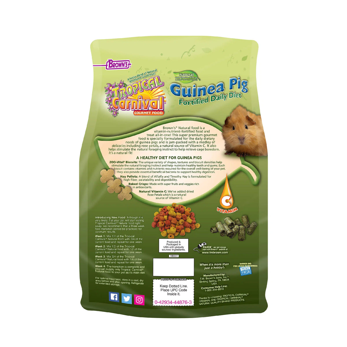 Stunning Organic Guinea Pig Meal Delivery image