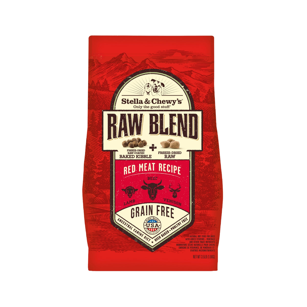 Photo inspiration: Gallery Detail: Stella Chewy S Raw Blend Kibble Red Meat Lamb Beef