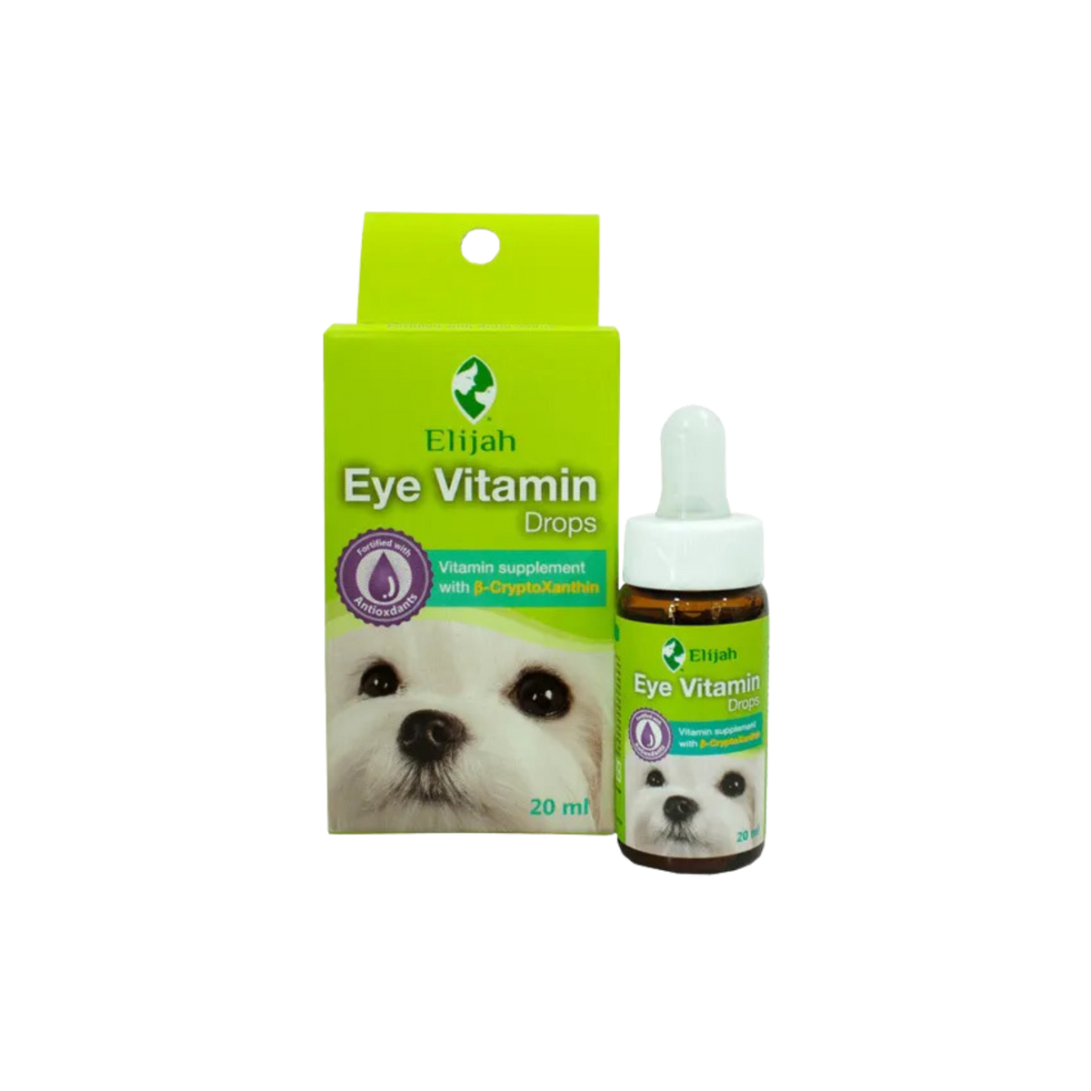 Elijah Eye Vitamin Drops for Cat and Dogs Pets Station