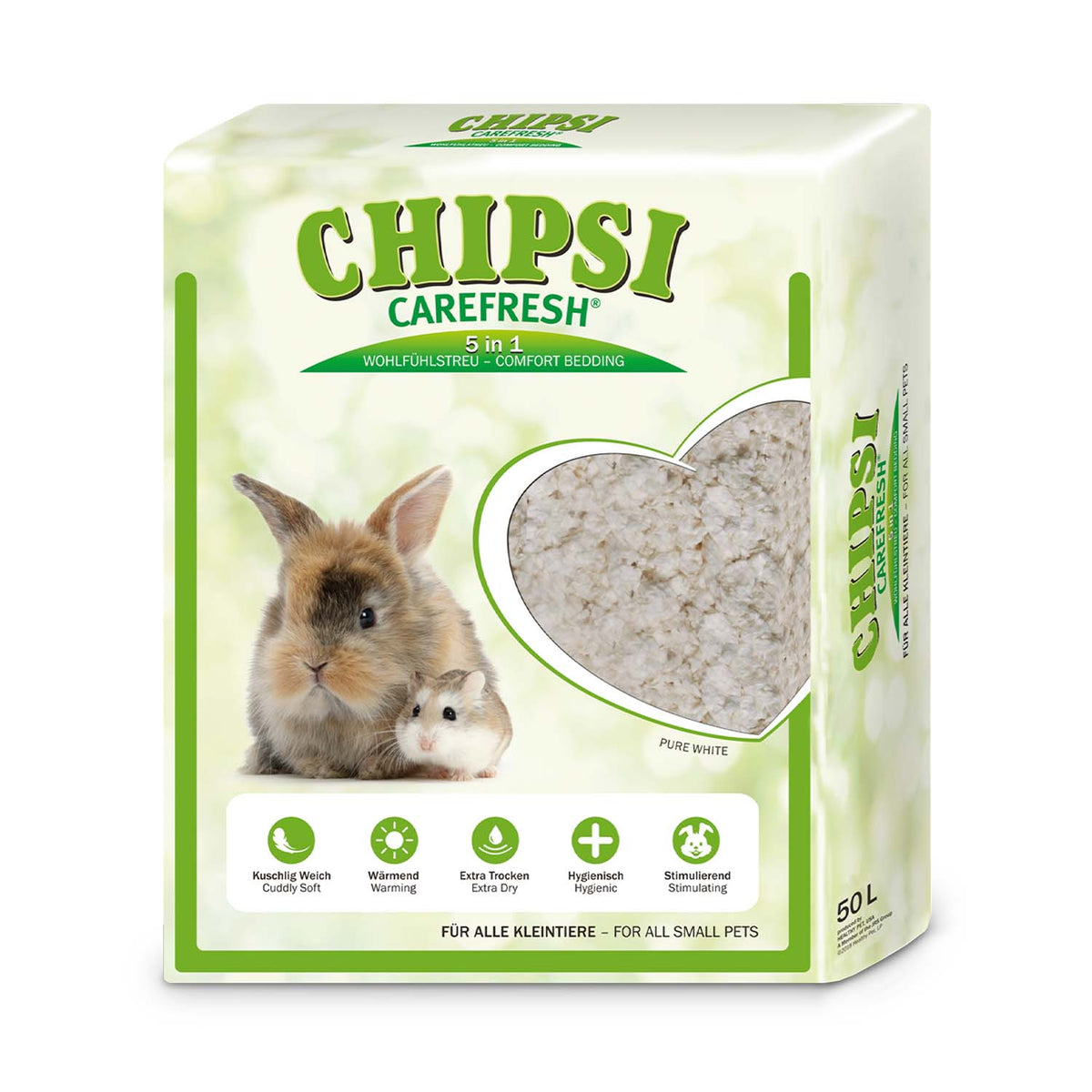 Chipsi Carefresh Bedding Pure White – Pets' Station