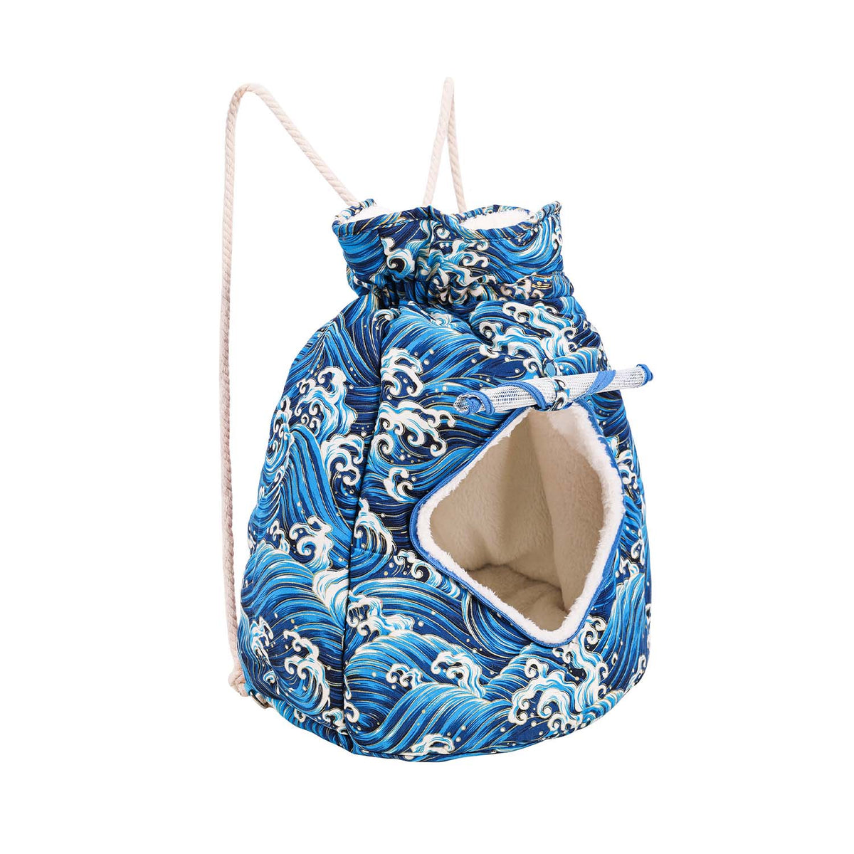 Doglemi Lucky Cat Bag House (Blue) Pets' Station