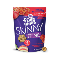 Fruitables Skinny Minis Apple Bacon Dog Treats