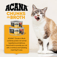 Acana Chunks In Broth Chicken & Tuna Cat Canned Food