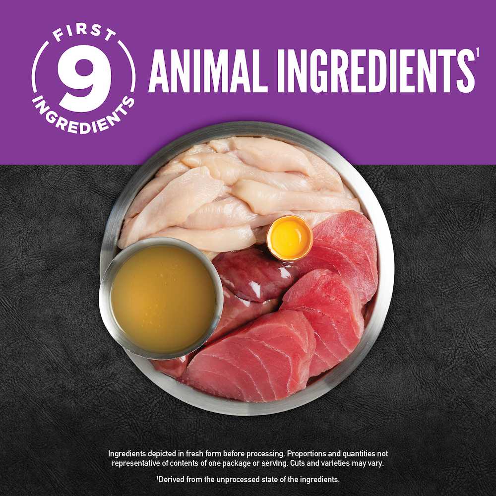 Orijen Chunks & Shreds Chicken & Tuna Entree In Bone Broth Kitten Canned Cat Food