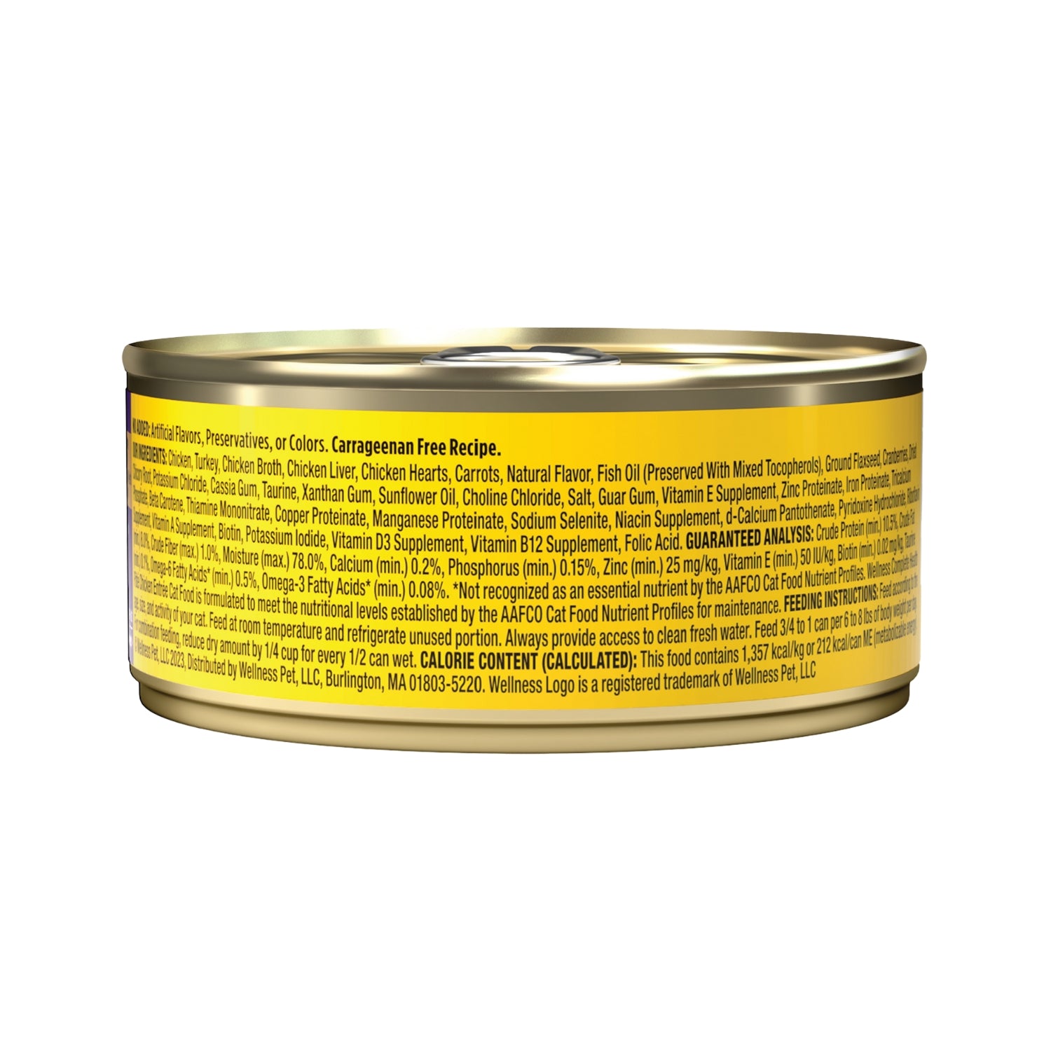 Wellness Complete Health Grain-Free Chicken Pate Canned Cat Food