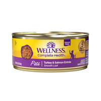 Wellness Complete Health Grain-Free Turkey & Salmon Pate Canned Cat Food
