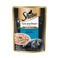 Sheba Tuna Bream Pouch Cat Food