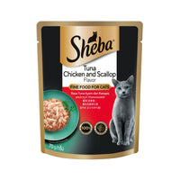 Sheba Tuna, Chicken & Scallop Pouch Cat Food