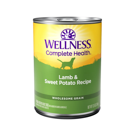 Wellness Complete Health Wholesome Grain Lamb & Sweet Potato Wet Dog Food