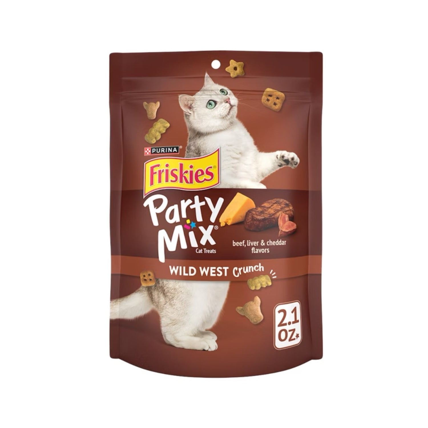 Friskies Party Mix Wild West Crunch Cat Treats