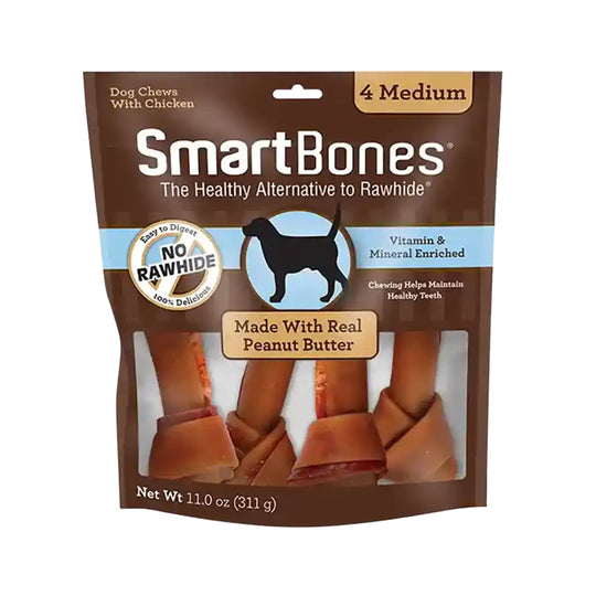 SmartBones Peanut Butter Medium Dog Chews