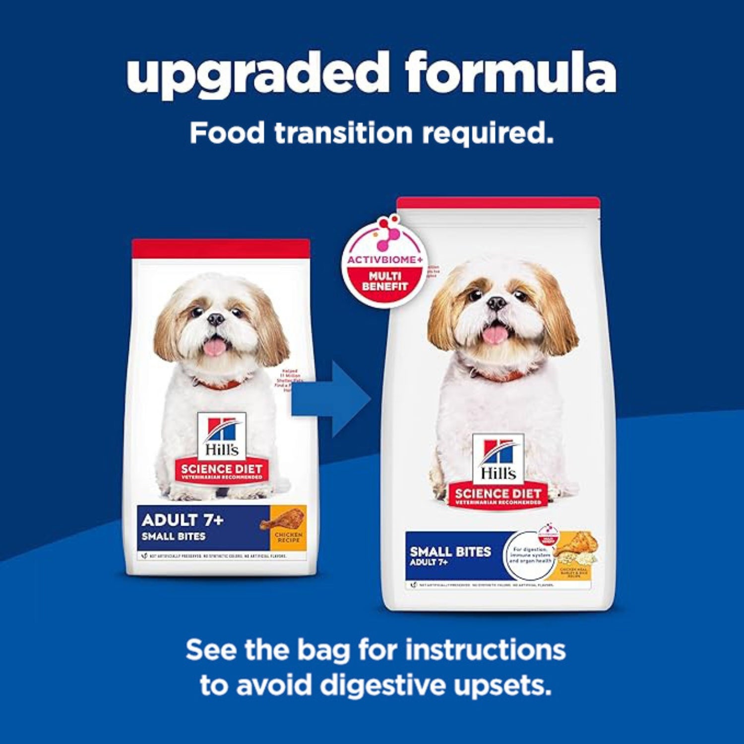 Science Diet Mature Longevity Small Bites Chicken Meal Rice & Barley Recipe Dry Dog Food