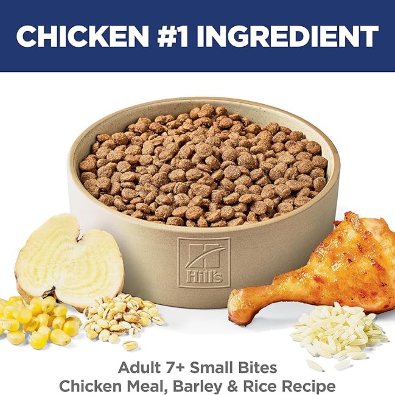 Science Diet Mature Longevity Small Bites Chicken Meal Rice & Barley Recipe Dry Dog Food