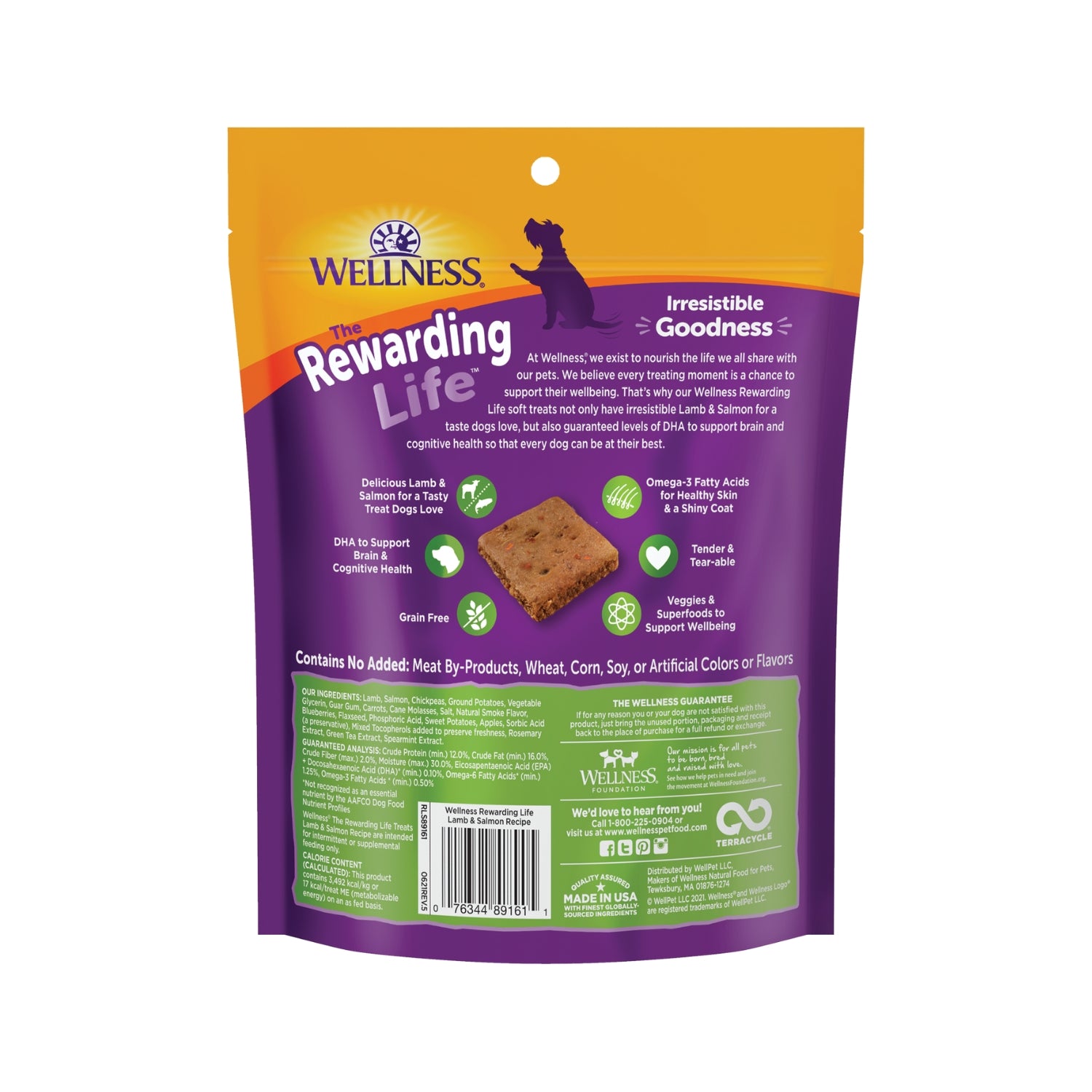 Wellness Core Rewarding Life Lamb & Salmon Recipe Dog Treats