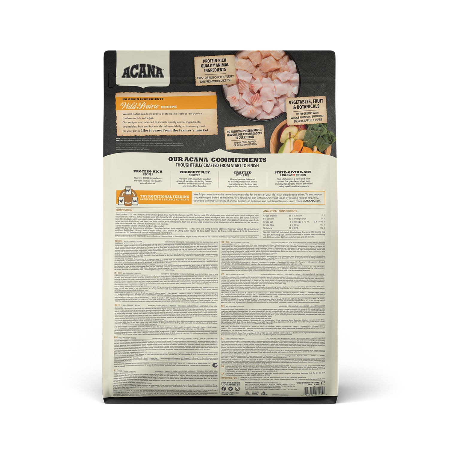 Acana Regionals Wild Prairie Dry Dog Food Pets Station