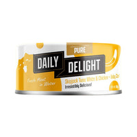 Daily Delight Pure Skipjack Tuna & Chicken Wet Cat Food - Baby Clam
