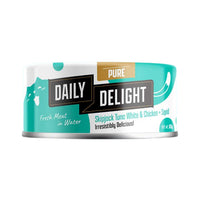 Daily Delight Pure Skipjack Tuna & Chicken Wet Cat Food - Squid
