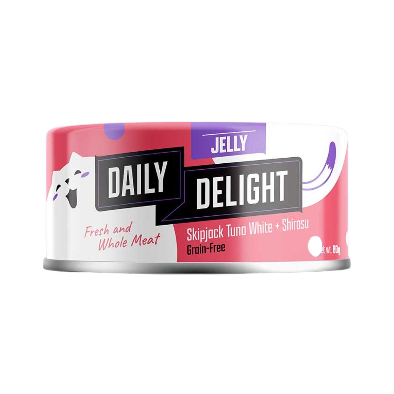 Daily Delight Jelly Skipjack Tuna Wet Cat Food - Shirasu