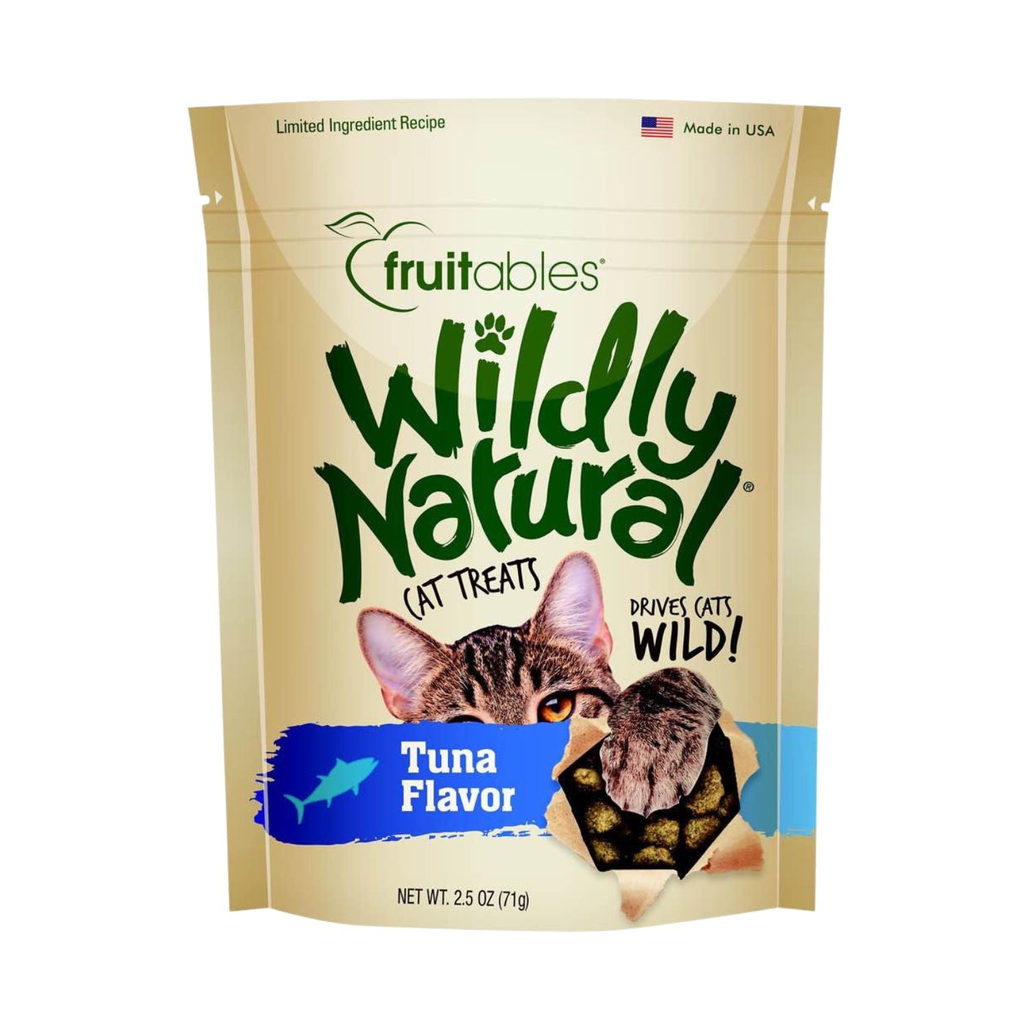 Fruitables Wildly Natural Tuna Cat Treats