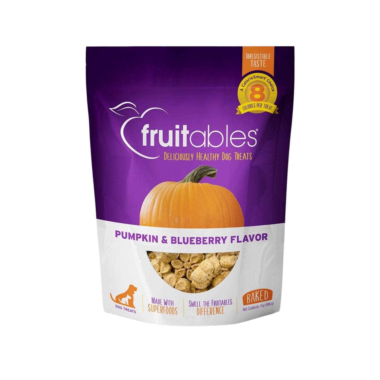 Fruitables Pumpkin & Blueberry Dog Treats