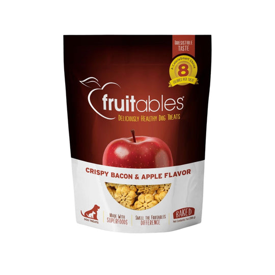 Fruitables Crispy Bacon & Apple Flavor Dog Treats