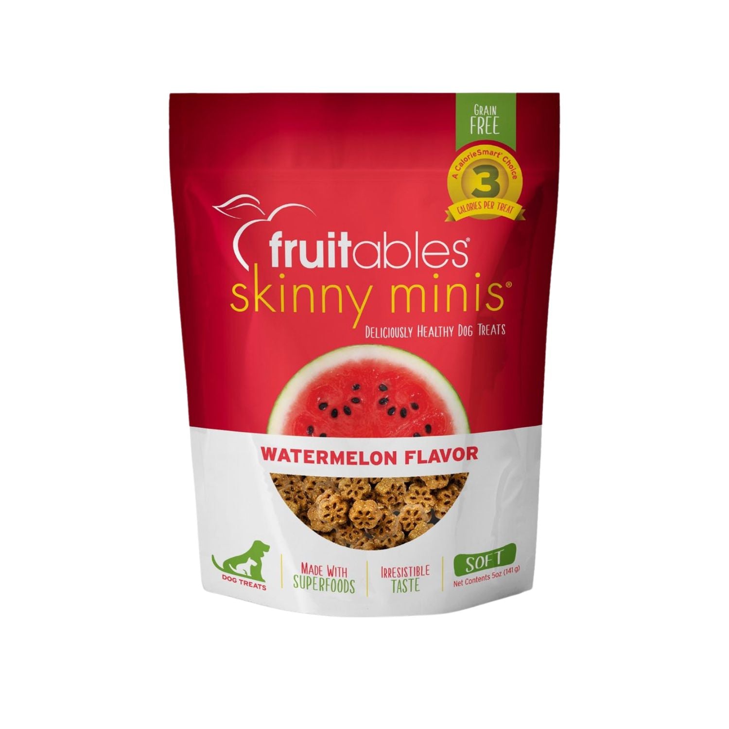 Fruitables Skinny Minis Watermelon  Dog Treats