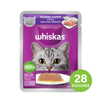 Whiskas 7+ Senior Cat Mackerel Pouch Cat Food