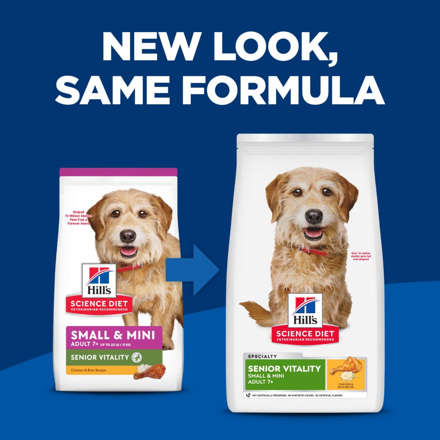 Science Diet Adult 7+ Senior Vitality Small & Mini Dry Dog Food