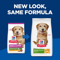 Science Diet Adult 7+ Senior Vitality Small & Mini Dry Dog Food