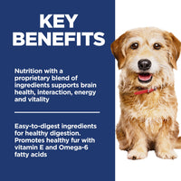 Science Diet Adult 7+ Senior Vitality Small & Mini Dry Dog Food