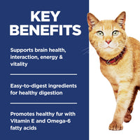 Science Diet Adult 7+ Senior Vitality Dry Cat Food