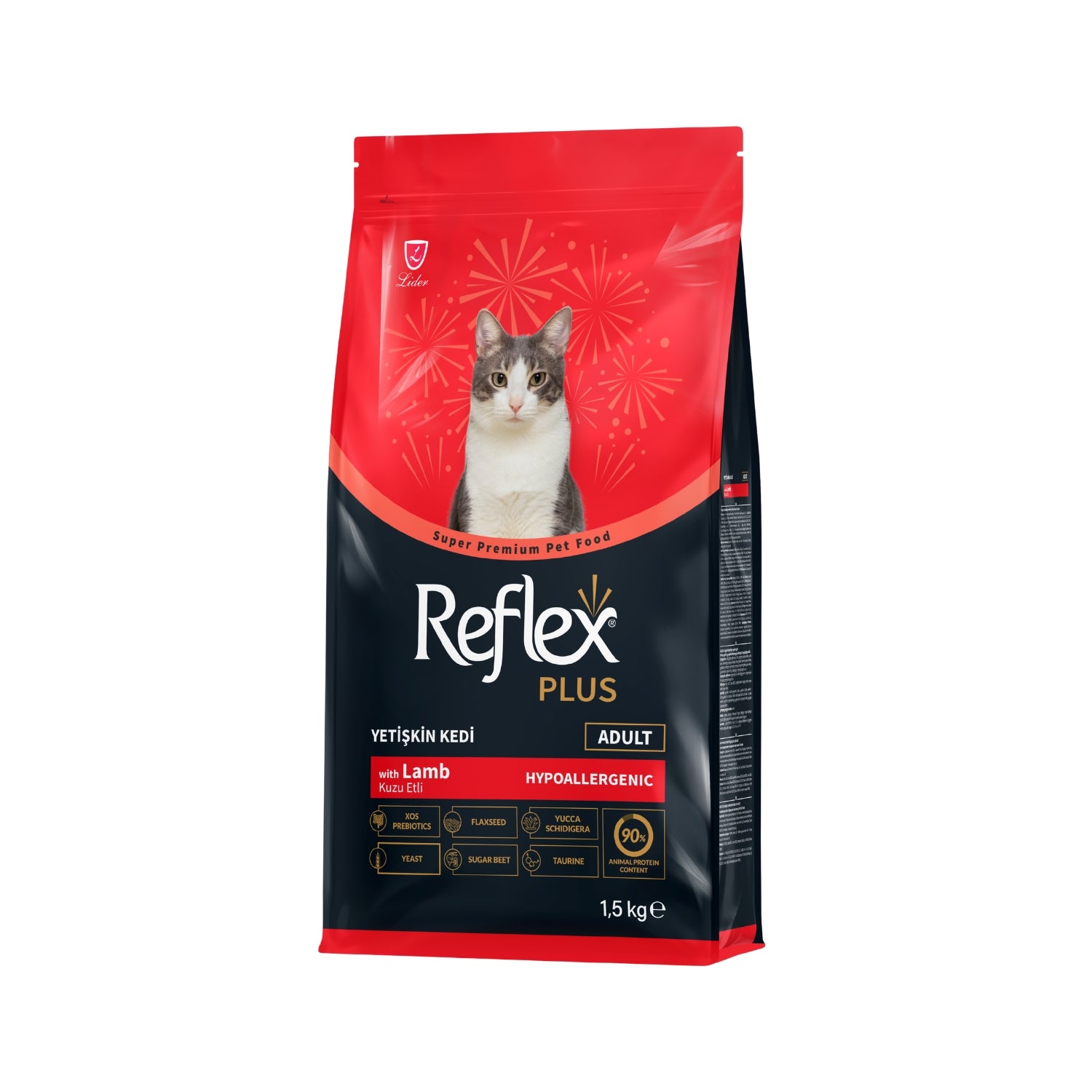 Reflex Plus Adult Cat With Lamb & Rice Dry Cat Food