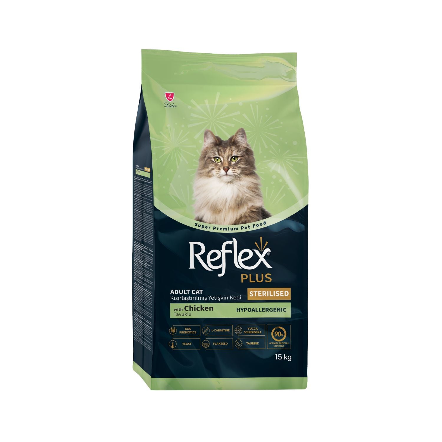 l-carnitine in cat food for sterilized cats Reflex Plus Adult Sterilised Cat With Chicken Dry Cat Food – Pets' Station