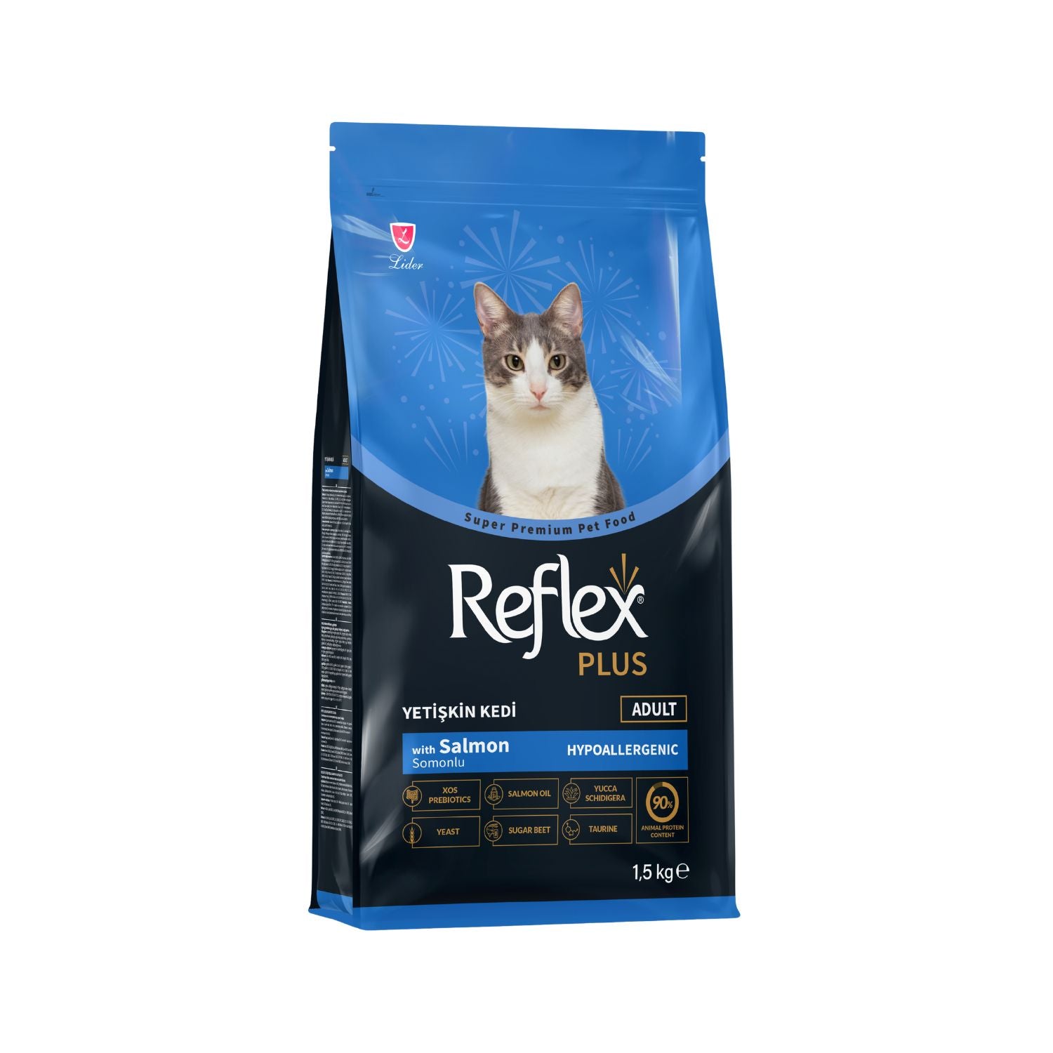 Reflex Plus Adult Cat With Salmon Dry Cat Food