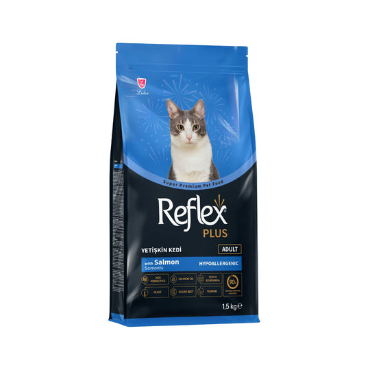 Reflex Plus Adult Cat With Salmon Dry Cat Food