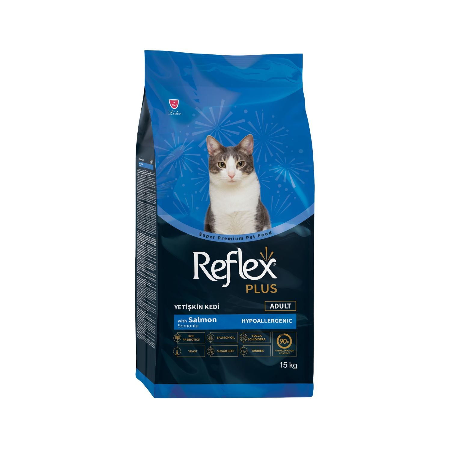 Reflex Plus Adult Cat With Salmon Dry Cat Food