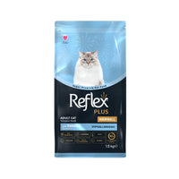 Reflex Plus Adult Cat Hairball & Indoor with Salmon