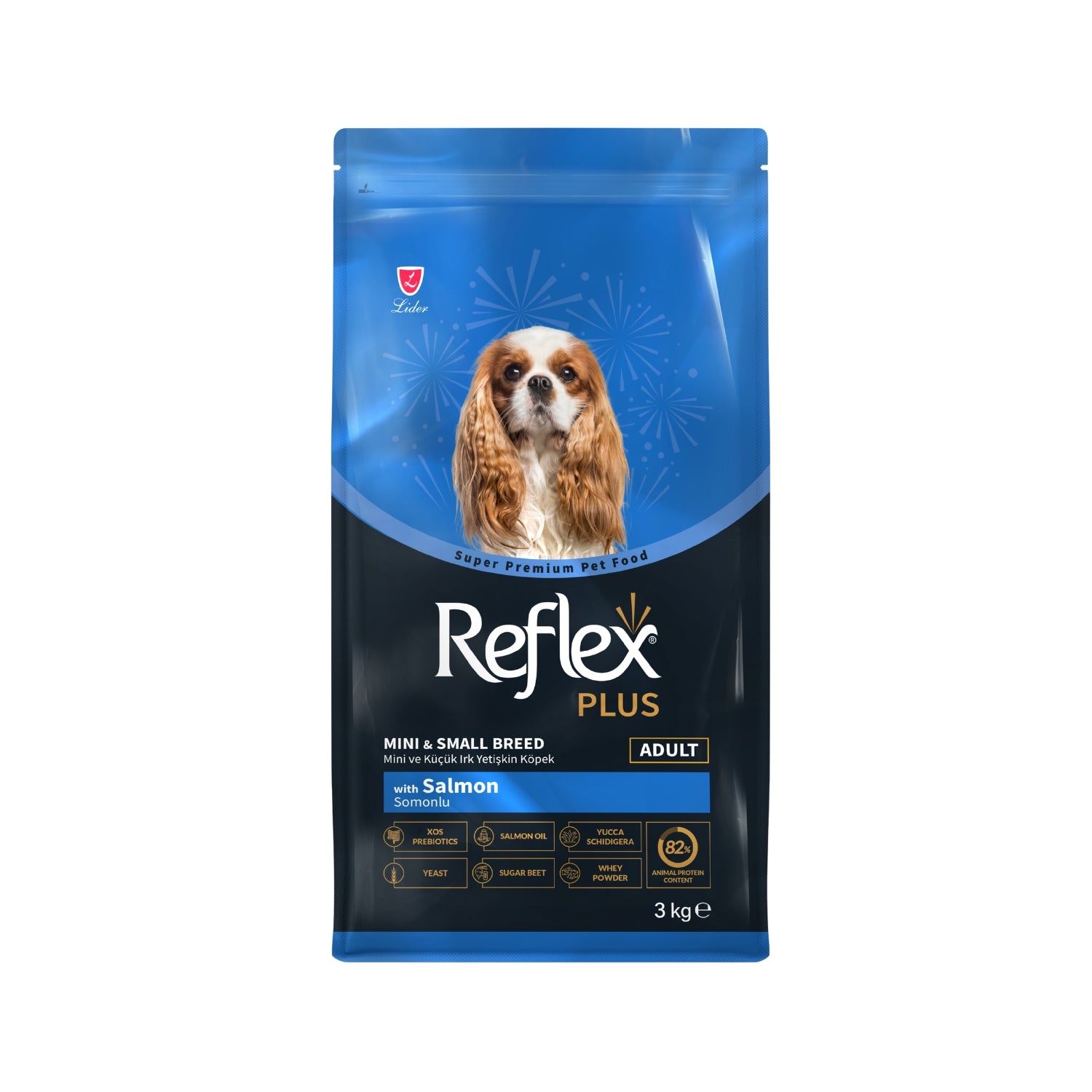 Reflex Plus Adult Mini & Small Dog With Salmon Dry Dog Food