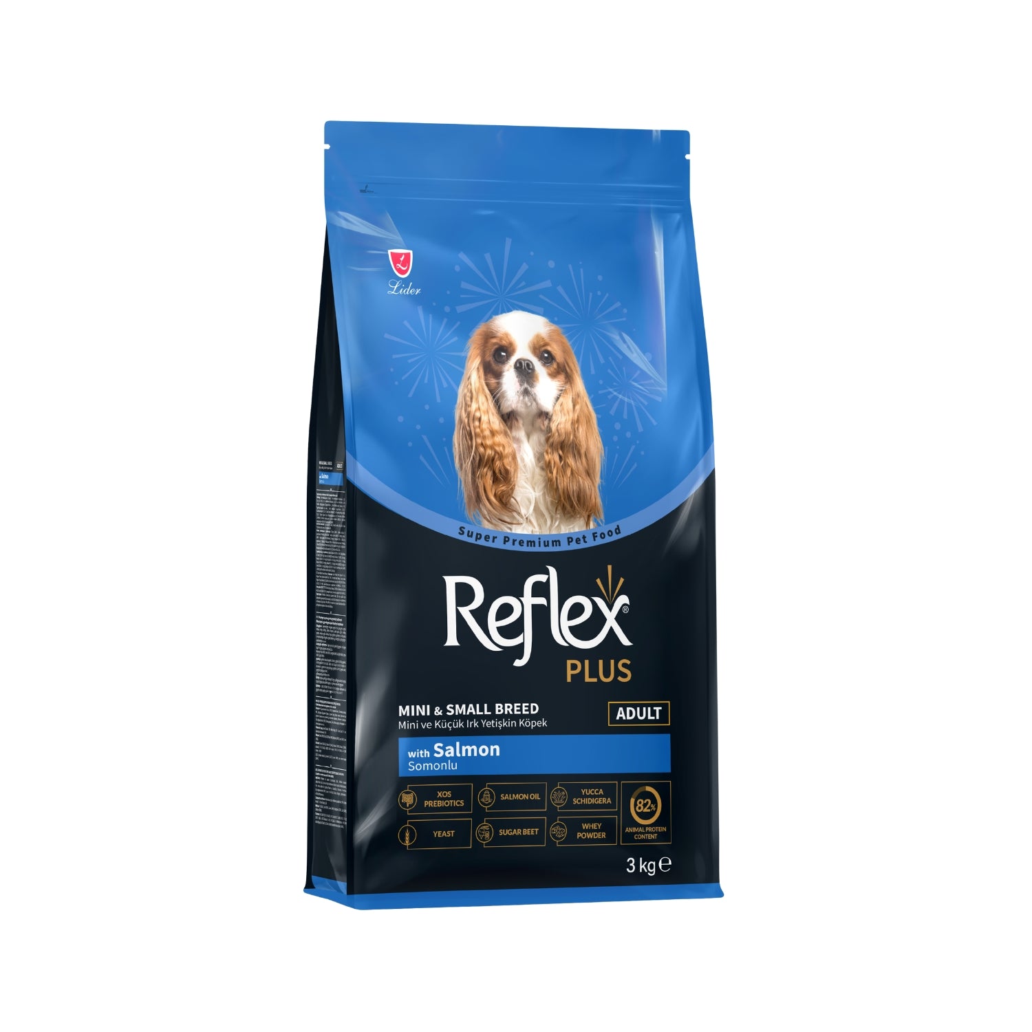 Reflex Plus Adult Mini & Small Dog With Salmon Dry Dog Food
