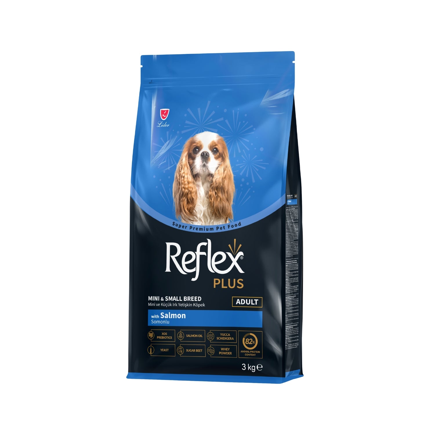 Reflex Plus Adult Mini & Small Dog With Salmon Dry Dog Food