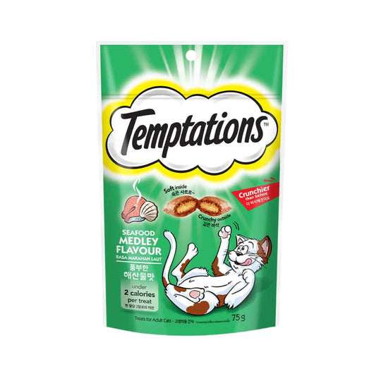 Temptations Cat Treats Seafood Medley