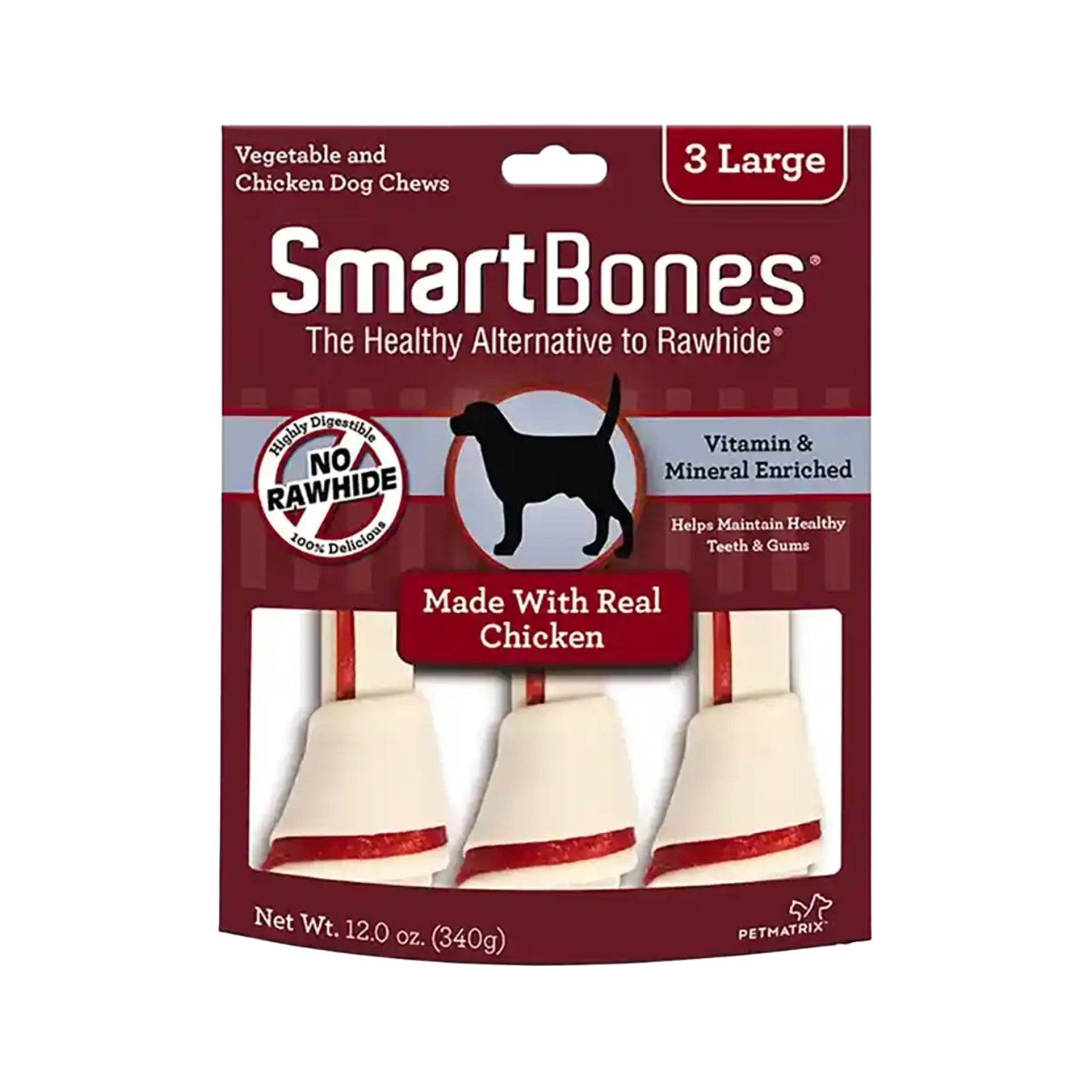 SmartBones Chicken Large Dog Chews