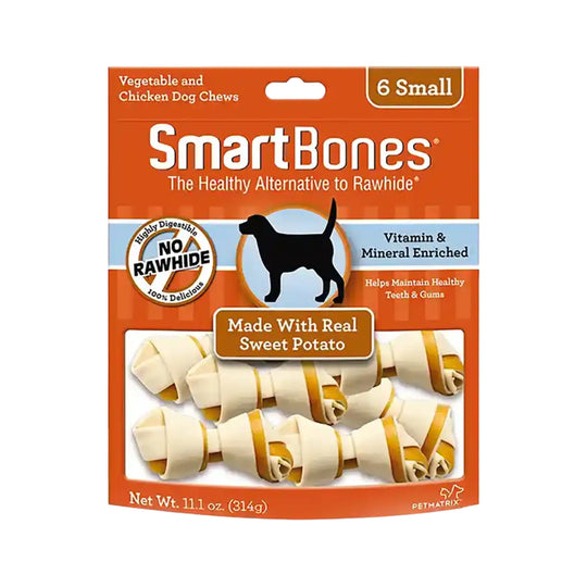SmartBones Sweet Potato Small Dog Chews