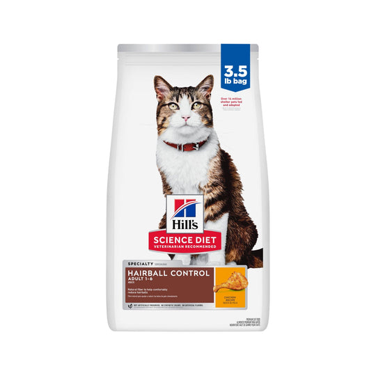 Science Diet Adult Hairball Control Dry Cat Food