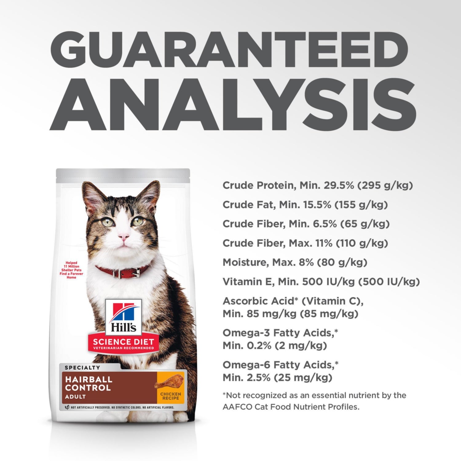 Science Diet Adult Hairball Control Dry Cat Food
