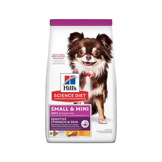 Science Diet Adult Sensitive Stomach And Skin Small & Mini Chicken Recipe Dry Dog Food