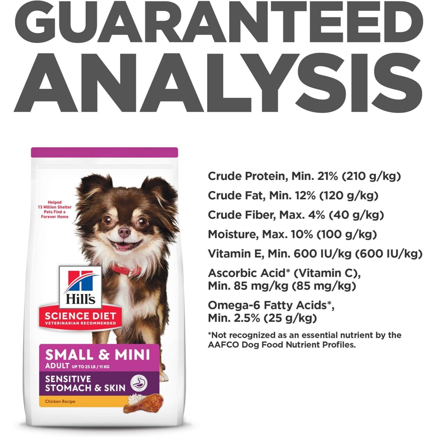Science Diet Adult Sensitive Stomach And Skin Small & Mini Chicken Recipe Dry Dog Food
