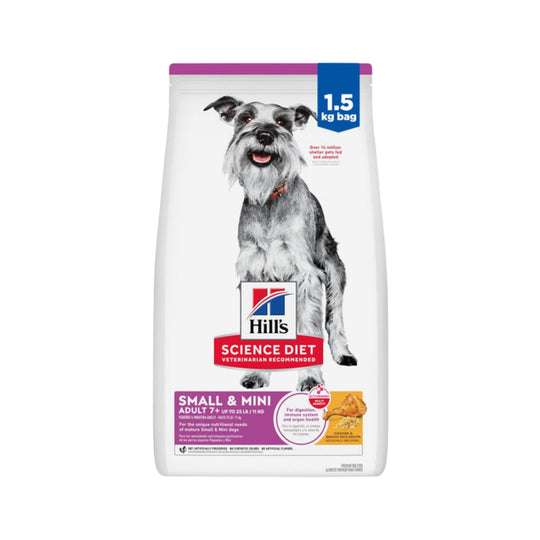 Science Diet Adult 7+ Small & Mini Breed Chicken & Brown Rice Recipe Dry Dog Food