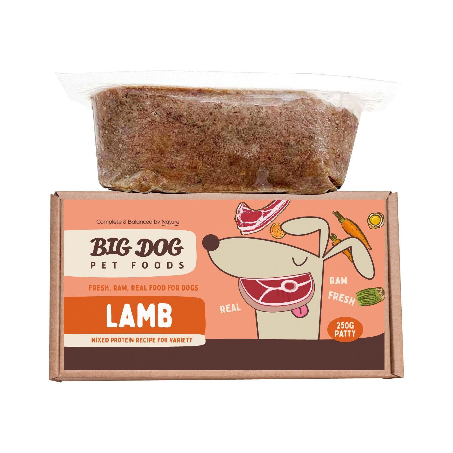 Big Dog Lamb Barf Frozen Raw Dog Food