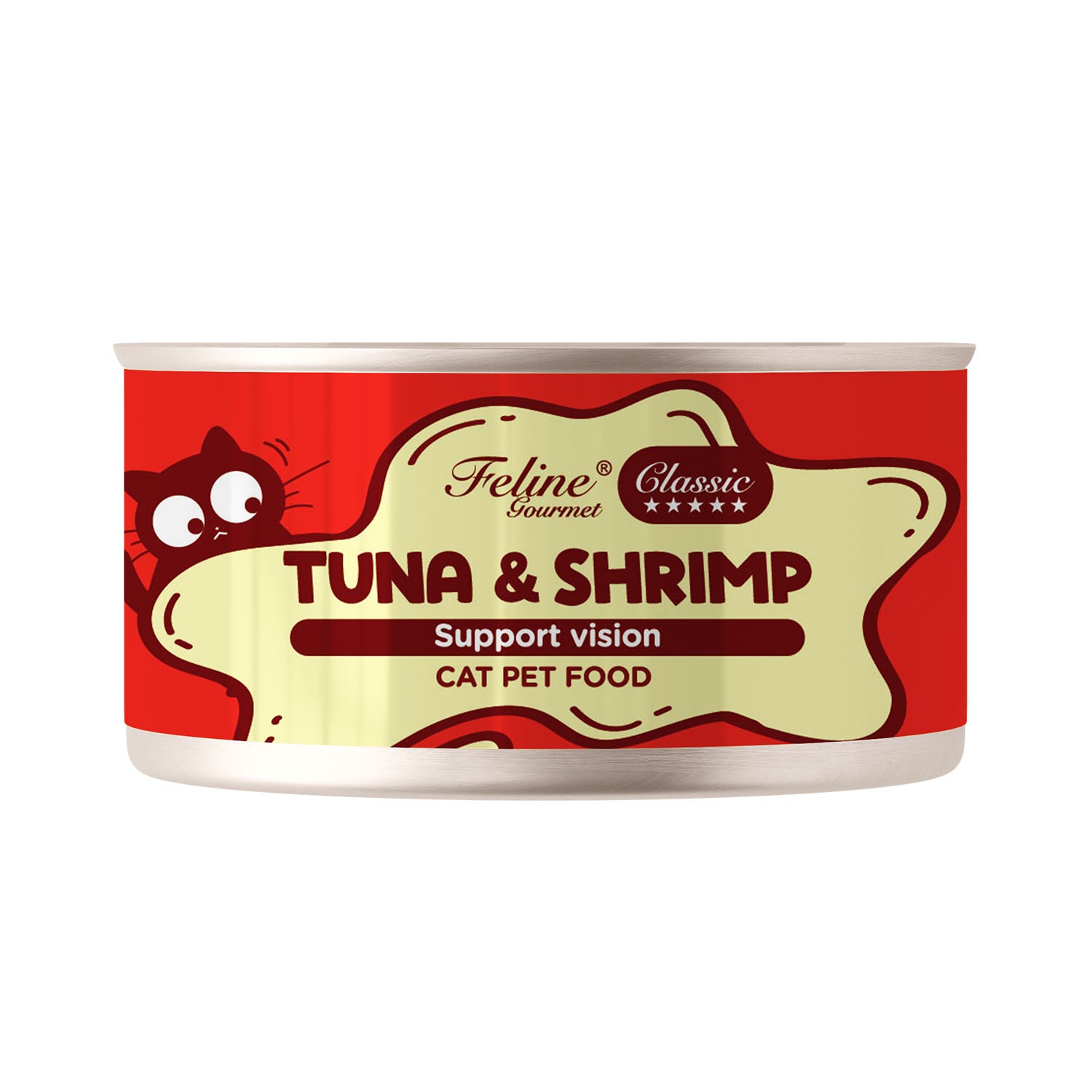 Feline Gourmet Classic Tuna & Shrimp Canned Cat Food